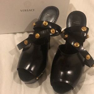 Versace clogs